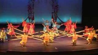 BAYANIHAN PHILIPPINE DANCE TINIKLING LEYTE DANCE THEATRE boston photographer video [upl. by Rasaec]