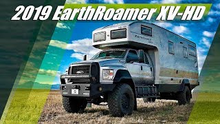 2019 EarthRoamer XVHD Ford F750  Ultra Luxury Off Road Motorhome [upl. by Knute]