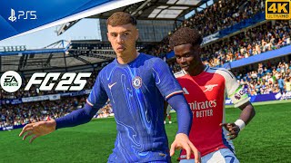 FC 25  Chelsea Vs Arsenal  Ft PalmerSaka Premier League 2425  4K PS5™ 4K60 [upl. by Ydniw567]