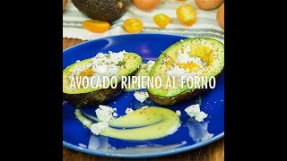 Avocado ripieno al forno [upl. by Nysila]