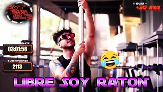 LIBRE SOY RATONNN 💥 PRACTICANDO POLE DANCE  ZEIN EXTENSIBLE [upl. by Ycart]