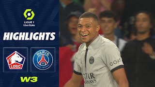 LOSC LILLE  PARIS SAINTGERMAIN 1  7  Highlights  LOSC  PSG  20222023 [upl. by Azaleah]