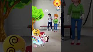 Cẩn Thận Khi Cứu Người Bị Giật Điện hoathinhvuinhon funny hoathinhthieunhi haihuoc cartoon [upl. by Ranique]