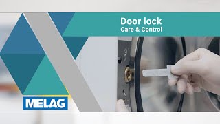 Checking and Care of the door lock of MELAG autoclaves [upl. by Jedediah]