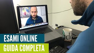 ESAMI ONLINE come funzionano e come affrontarli da vero PRO [upl. by Elleral]