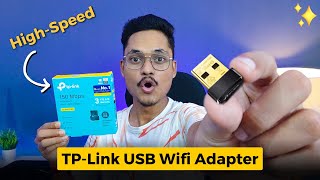 TP Link Wifi Adapter for PCLaptop  USB wifi adapter for PCLaptop [upl. by Sowell]