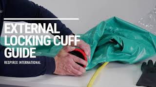 External Locking Cuff Glove Exchange Guide from Respirex [upl. by Atsuj]