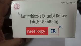 Metrogyl ER Tablet View Uses Side Effects Price in hindi [upl. by Weihs]