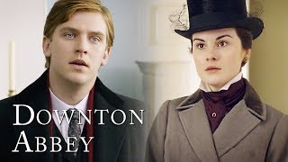 Matthew Meets Mary For The First Time  Downton Abbey [upl. by Annahsad]