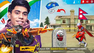 OMG💀When Nepali🇳🇵One Tap God Meets🇮🇳AWM King🗿 [upl. by Alika]