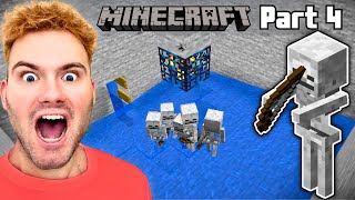 ΕΦΤΙΑΞΑ SPAWNER FARM ΣΤΟ SURVIVAL MINECRAFT [upl. by Brande]