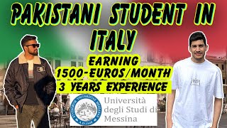 PAKISTANI 🇵🇰 STUDENT EXPERIENCE IN ITALY 🇮🇹UNIVERSITY OF MESSINAstudyinitaly italystudentvisa [upl. by Iderf879]