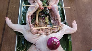 How to Marinate Cochinillo quotlechon de lechequot [upl. by Roley]