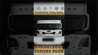 Bharatbenz 16 tyrecoming soonsusner goldenviraltruckshortvideotruckwhitecolourbharatbenzlover [upl. by Sirehc]