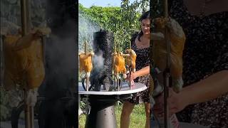 Beautiful Persons Grilling Chicken Method royallqt [upl. by Blackmun653]