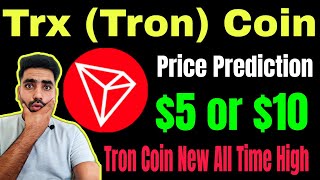 Trx Tron Coin New All Time High  Trx coin Price Prediction  Trx Tron Coin News Today [upl. by Annayt]