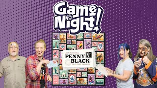 Penny Black  GameNight Se12 Ep10  How to Play and Playthrough [upl. by Adlay]