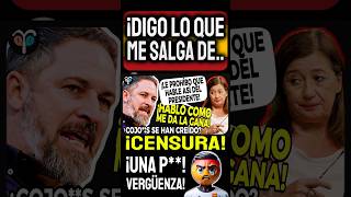 Abascal ANIQUILA a Sánchez por Intentar Censurar la Lengua Española  Vox Congreso [upl. by Rozele]