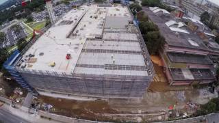 Westmead Hospital multistory car park level six concrete pouring [upl. by Home]