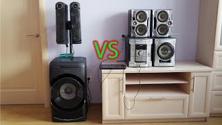 Сравнение звука Sony MHCGT4D и HCDRG440 Sony MHCGT4D sound test Перезалито [upl. by Llarret]