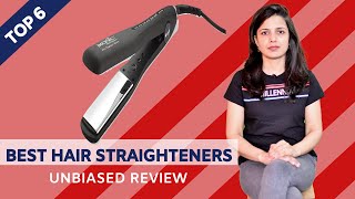 ✅ Top 6 Best Hair Straighteners in India With Price  Hair Straighteners Review [upl. by Treiber487]