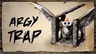 How to build an Argentavis taming trap in ARK Survival Ascended [upl. by Lehctim]