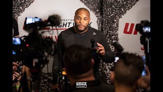 Daniel Cormier UFC 226 Open Workout Scrum  MMA Fighting [upl. by Hallock970]