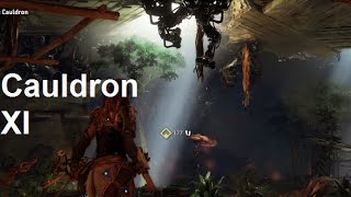 Horizon Zero Dawn  Cauldron XI Walkthrough [upl. by Ecidnac]