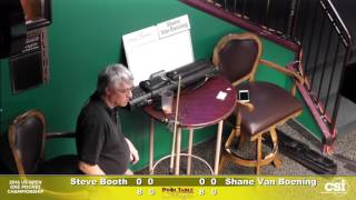 Match 1 Shane VanBoening vs Steve Booth [upl. by Sydel]