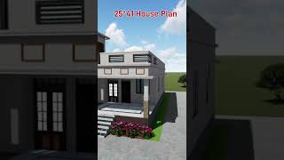 2541 House plan 2 Bedroom के साथ डिजाइन map 2बेडरूम नक्शा [upl. by Ardnoek]