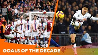 BEST Premier League Goals of the Decade  2010  2019  Part 2 [upl. by Brandie]