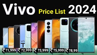 Vivo All New amp Best Mobiles Price List 2024 [upl. by Bopp]