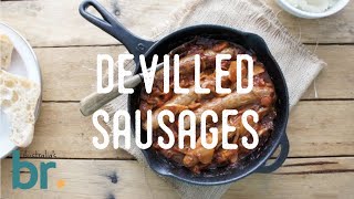 How To Make Devilled Sausages  Australias Best Recipes [upl. by Bram]