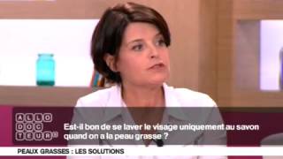 Se laver le visage au savon quand on a la peau grasse France 5 Allo docteur [upl. by Hsaka]