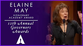 Elaine May receives an Honorary Award at the 12th Governors Awards [upl. by Sybille124]