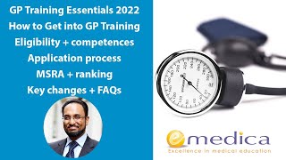 GP Training Essentials  How to Get into GP Training 2022 [upl. by Louanna]