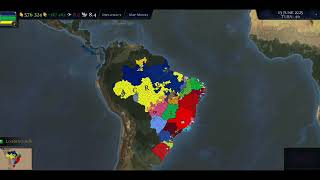 SUPER OP Acre amp Amapá VS Brazil  Age of Civilizations II Timelapse [upl. by Aelak]