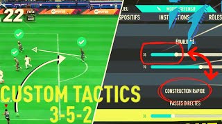 With 352 Custom Tactics you will win every game FIFA 22 Best Custom Tactics amp Formation Setup [upl. by Cramer]