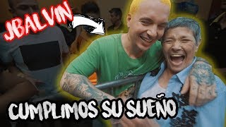 AMPARITO CONOCE A JBALVIN Y MIRA SU REACCION [upl. by Renba443]