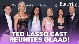 TED LASSO CAST REUNITES GLAAD Surprise Reunion Ted Lasso Cast at GLAAD Awards [upl. by Palladin]