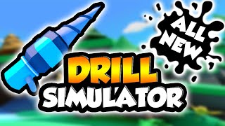 The All New Drill Simulator Roblox [upl. by Prunella]