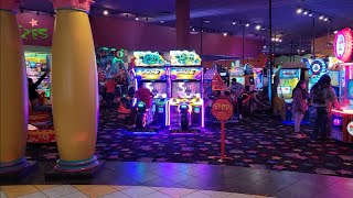 Arcade Tour Johns Incredible Pizza Riverside CA [upl. by Galer]