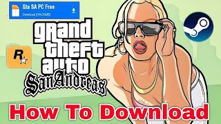 How to download gta san andreas on pc for free easily download gta san andreas in pclaptop for free [upl. by Anived]