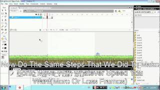 Macromedia Flash 8 Sprite Animation Tutorial [upl. by Analat795]