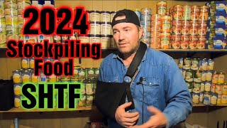 Preppers Stockpiling Food 2024 SHTF [upl. by Spence]