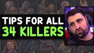 Tips amp Advice for each Killer in DBD [upl. by Aisekal234]