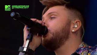 JAMES ARTHUR  Sermon LIVE  V FESTIVAL 2017 [upl. by Carmon330]