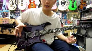 Music Man Jpx John Petrucci Signature Guitar Clean Sound [upl. by Yot]