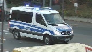 FuStKW PW Innenstadt PI 1 Polizei  HGrKW BePo Bonn [upl. by Lenahc234]