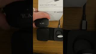 New 2024 Exclusive Mophie Compact 3in1 Travel MagSafe Wireless Charger V2 [upl. by Anidan130]